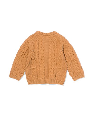 babyvest bruin bruin - 33048670BROWN - HEMA