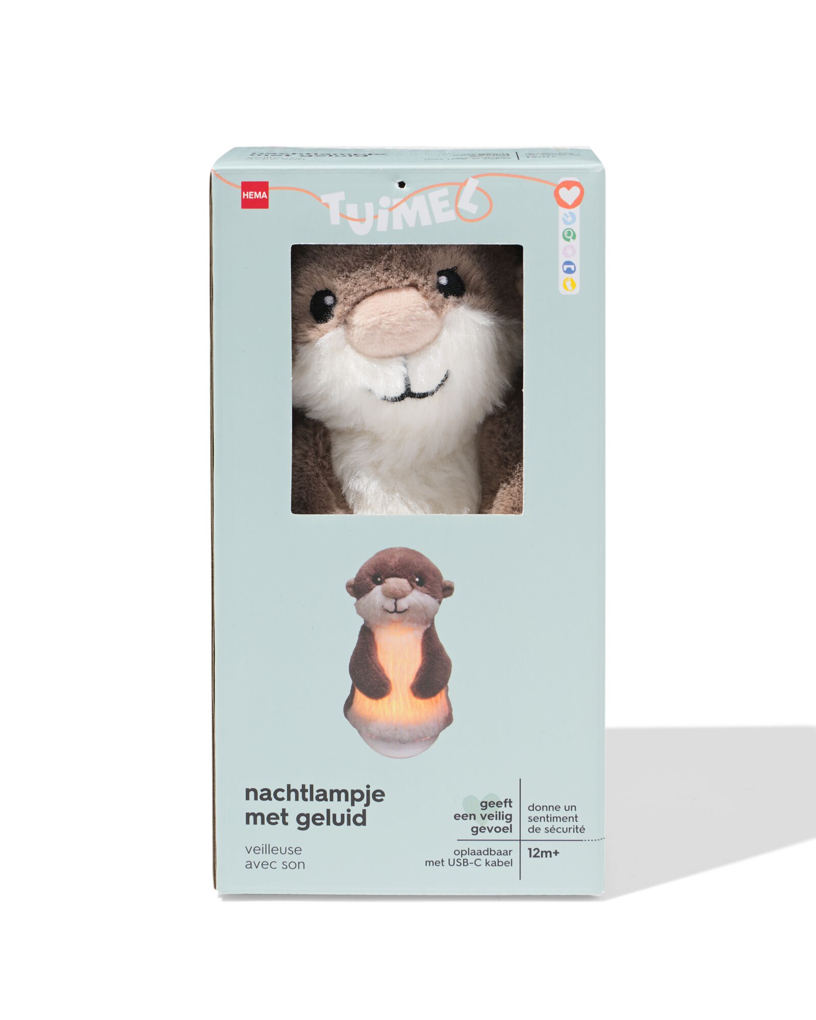 culbuto peluche loutre - 15100260 - HEMA