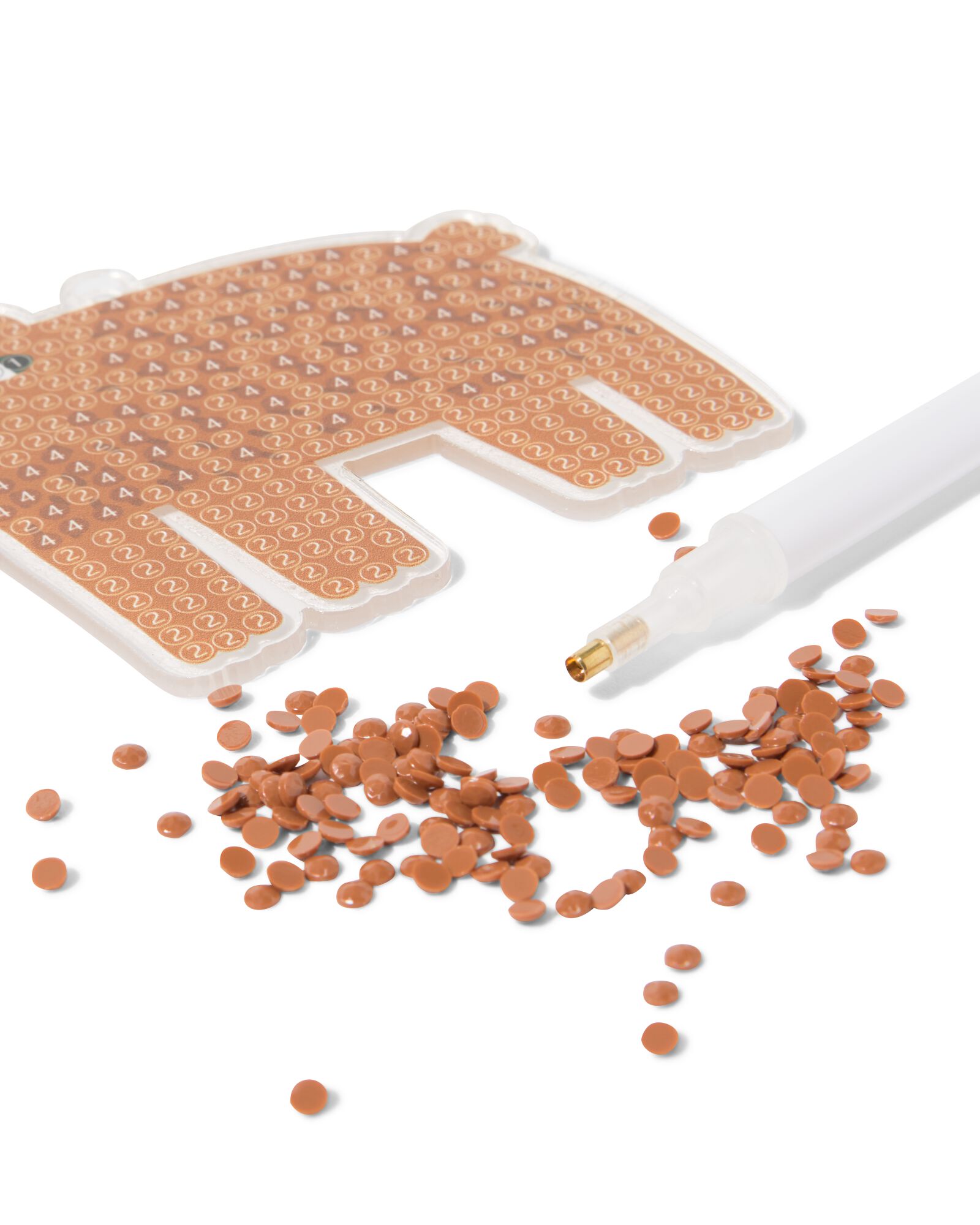 cr&eacute;ations diamants porte-cl&eacute; ours - 15900353 - HEMA