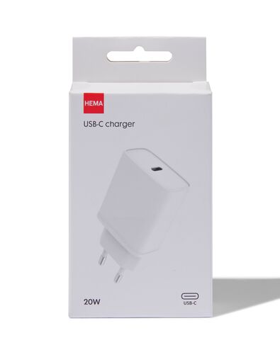 USB-C-Ladegerät, weiß - 39680012 - HEMA