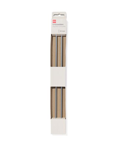 breinaalden 3mm - 2 stuks - 60760056 - HEMA