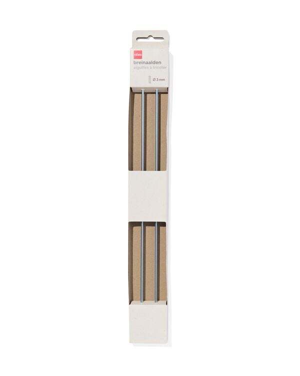 breinaalden 3mm - 2 stuks - 60760056 - HEMA