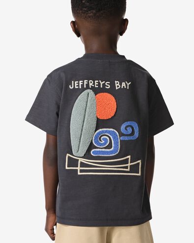 t-shirt enfant  gris fonc&eacute; gris fonc&eacute; - 30720004DARKGREY - HEMA