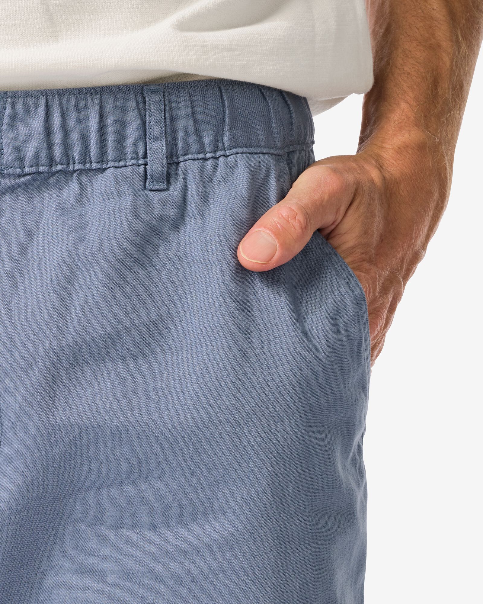 bermuda Jan pour homme  bleu moyen - 2140690MIDBLUE - HEMA