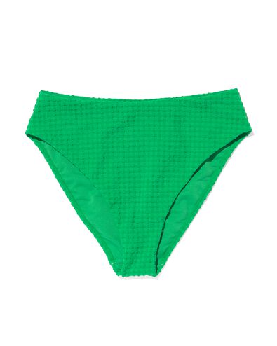 Damen-Bikinislip, hohe Taille grün grün - 22351565GREEN - HEMA