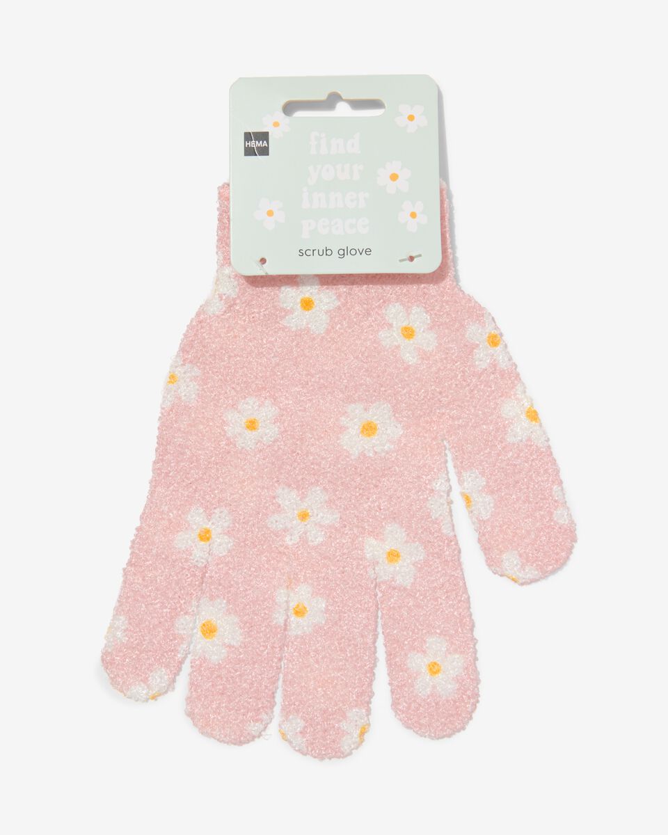 Peeling-Handschuhe, Blumen - 11800082 - HEMA