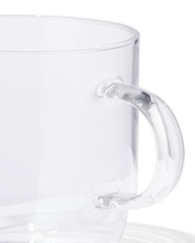 tasse &agrave; caf&eacute; 300ml verre transparent - 80660348 - HEMA