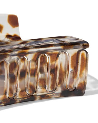 Haarklammer, quadratisch, 8 cm, Schildpatt - 11870223 - HEMA