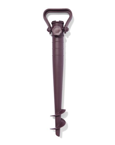 parasolvoet 30x5cm kunststof paars - 41800235 - HEMA