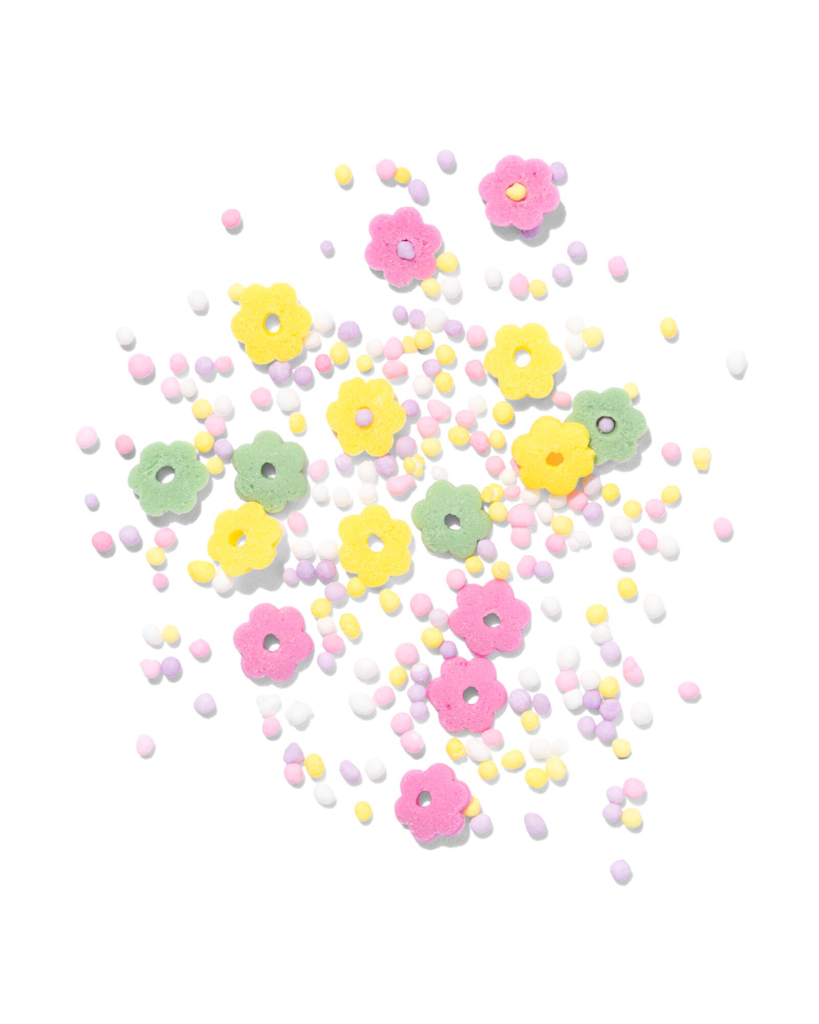versierplezier eetbare sprinkles bloemenmix - 10280046 - HEMA