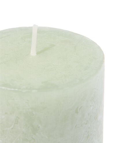rustikale Kerze, &Oslash; 7 x 8 cm, hellgr&uuml;n hellgr&uuml;n 7 x 8 - 13503181 - HEMA