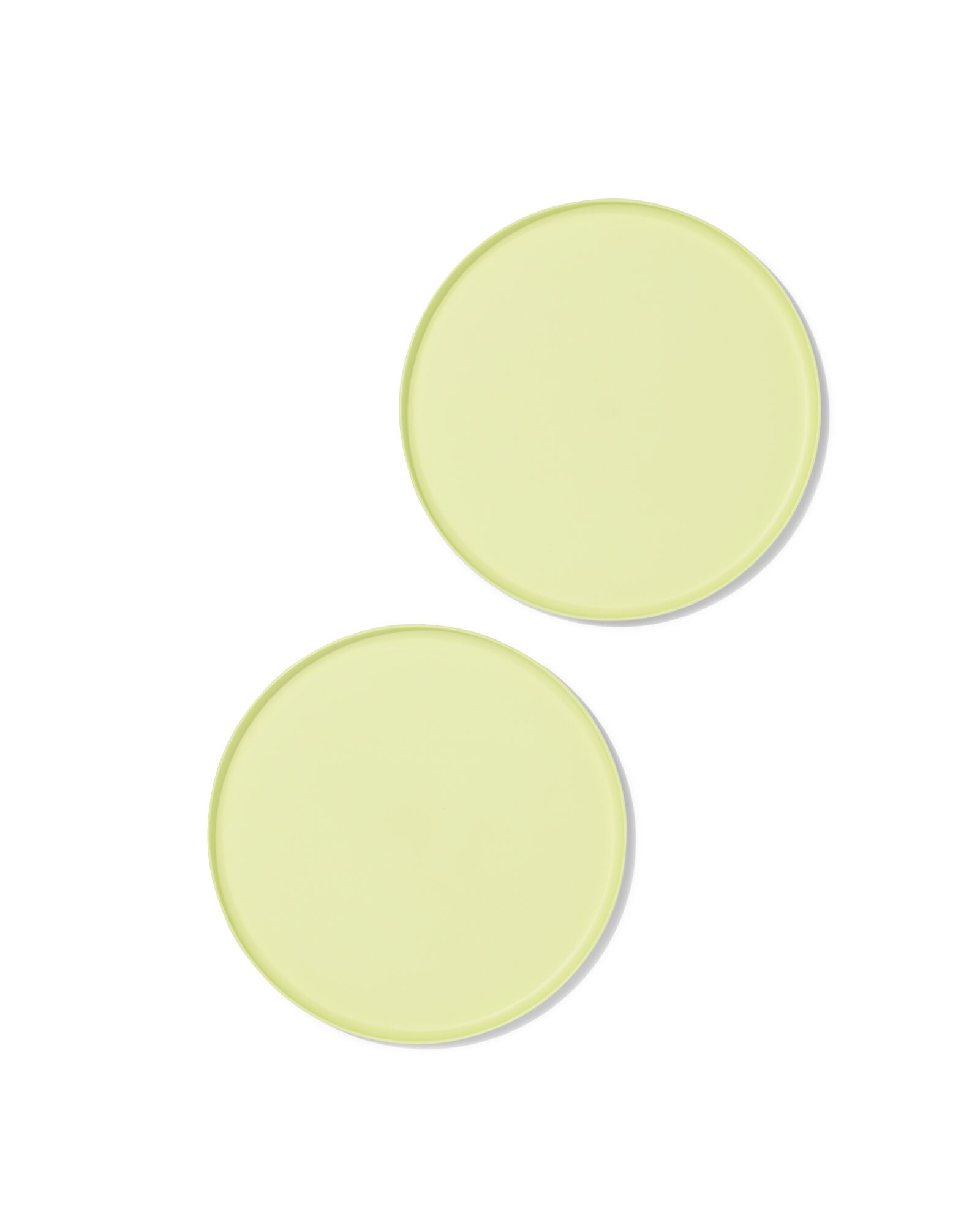 assiette &Oslash; 20 cm bioplastique vert clair - 41840238 - HEMA