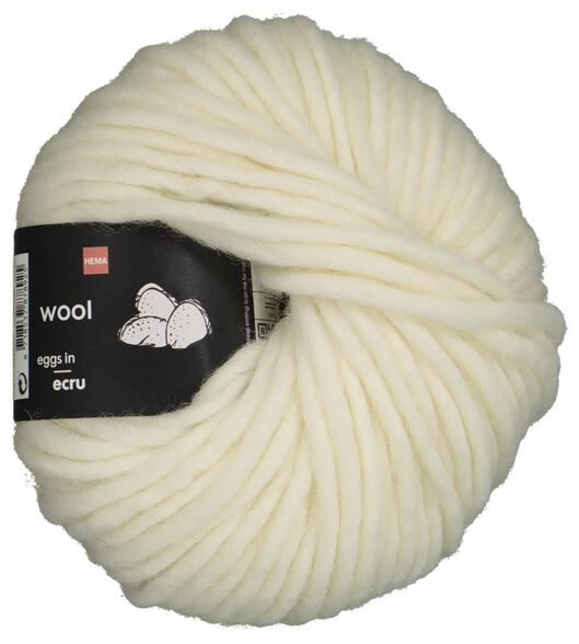 fil de laine 50g blanc - 1400215 - HEMA