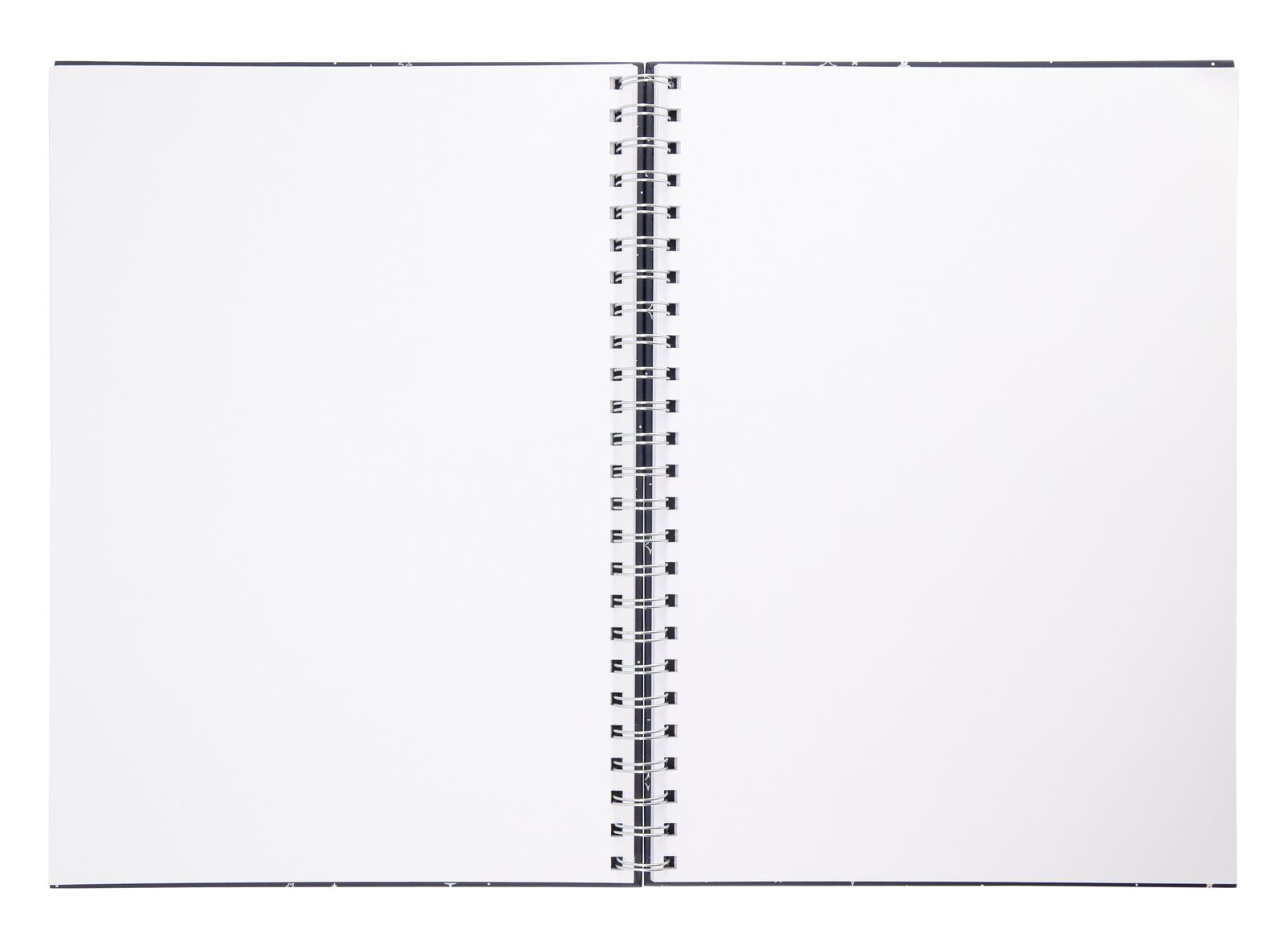 Blanko-Album, Spiralbindung, 32.5 x 23 cm, blau - 14183091 - HEMA