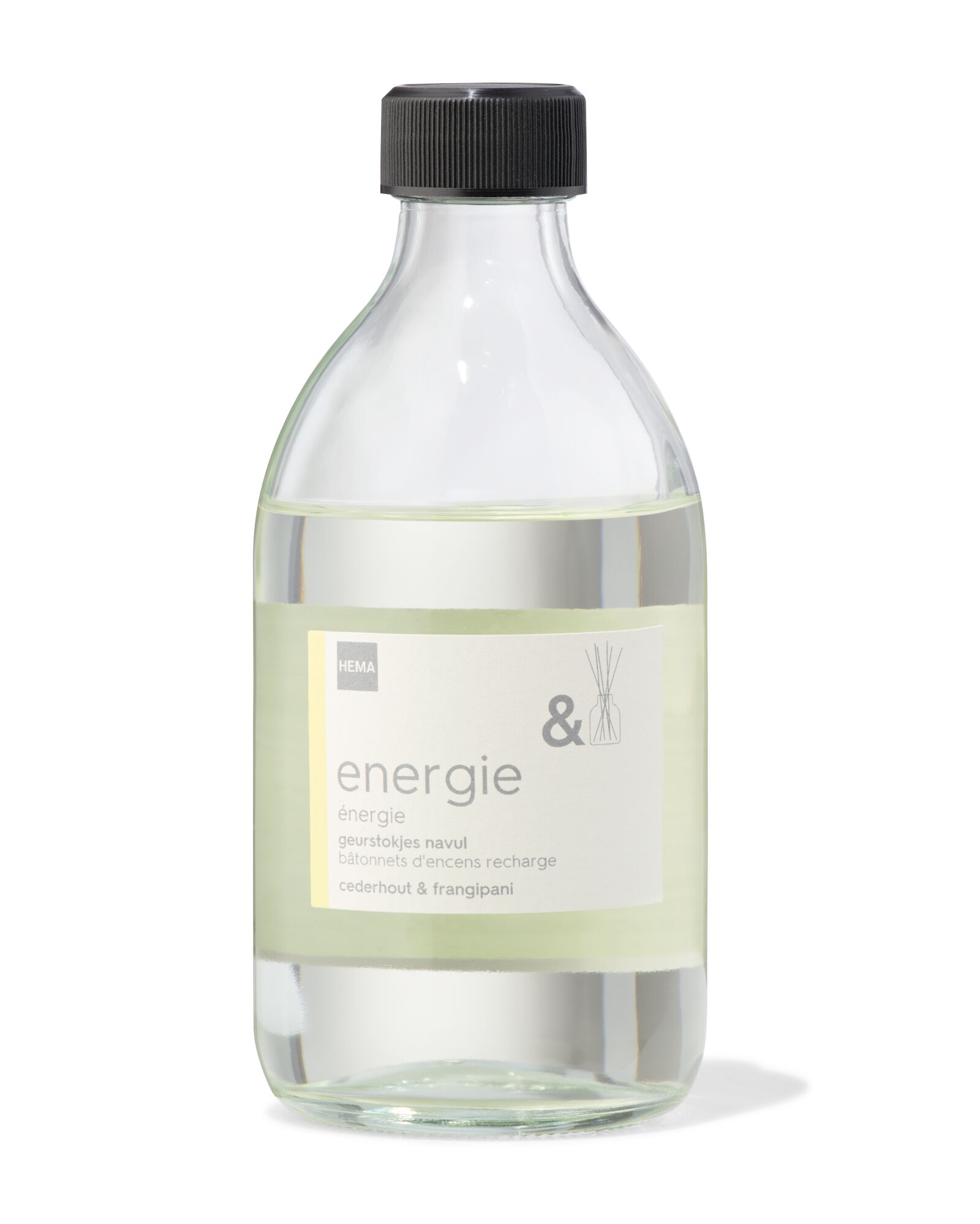 navulling voor geurstokjes 250ml energie - 13507512 - HEMA