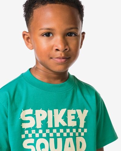 kinder T-shirt grafisch groen groen - 30727501GREEN - HEMA