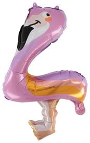 folieballon 3D 40cm hoog - flamingo - 14200614 - HEMA