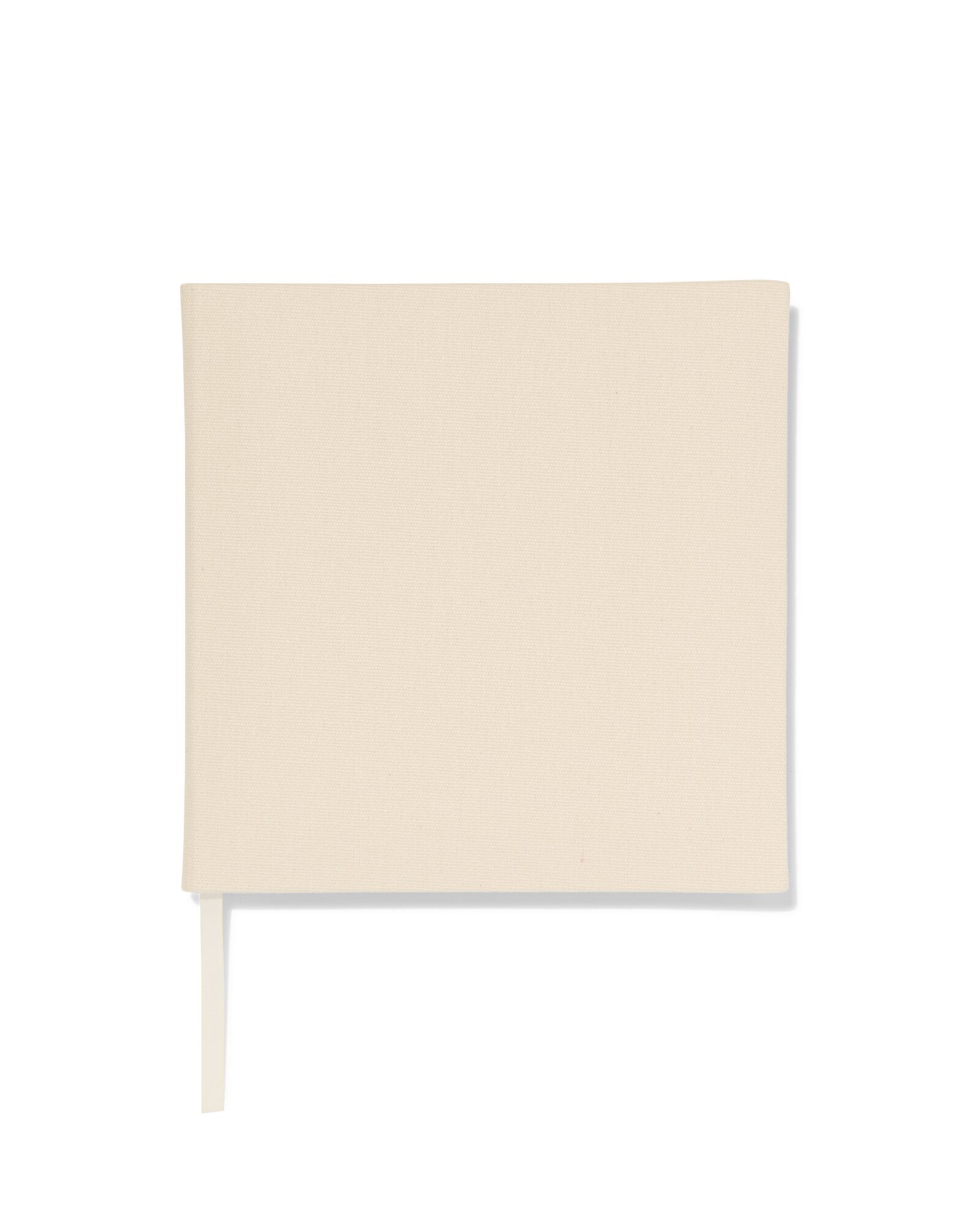 G&auml;stebuch, 24 x 24.5 cm, Leinen, ecru - 14650228 - HEMA
