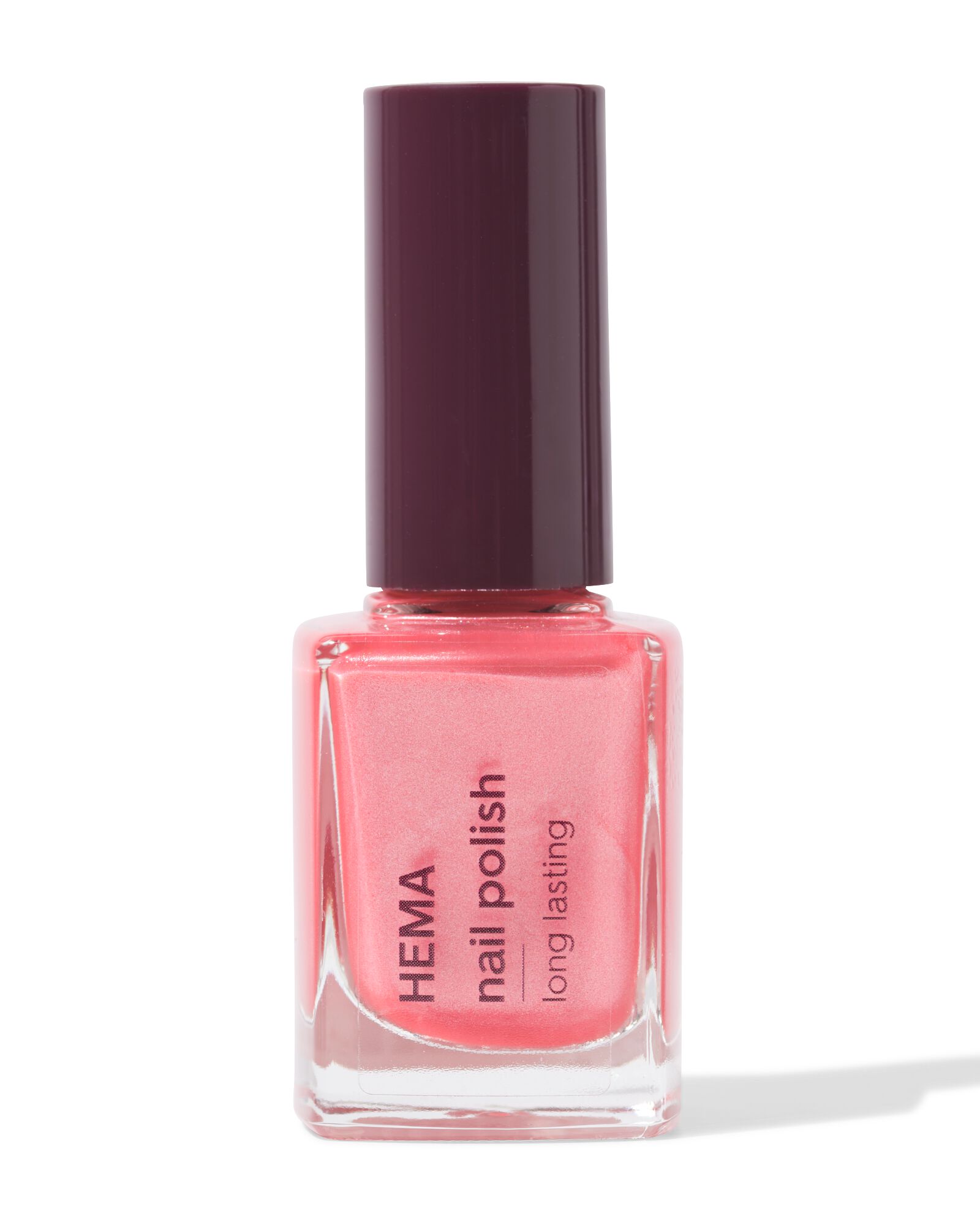 langhoudende nagellak 106 sparky blush - 11240906 - HEMA