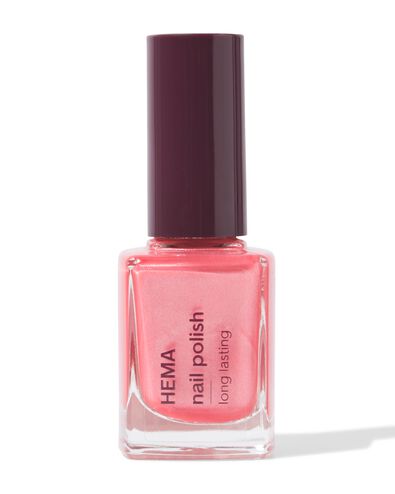 langhoudende nagellak 106 sparky blush - 11240906 - HEMA