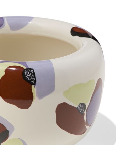 Blumentopf ⌀ 14,5 x 10,5 cm Keramik, Mohn - 13326000 - HEMA