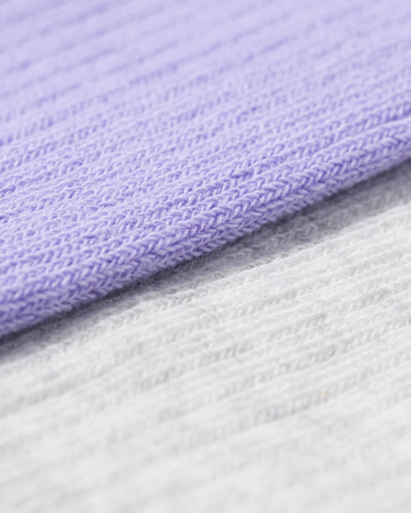 Kinder-Strumpfhosen gerippt &ndash; 2 St&uuml;ck lavendel - 4310610LAVENDER - HEMA