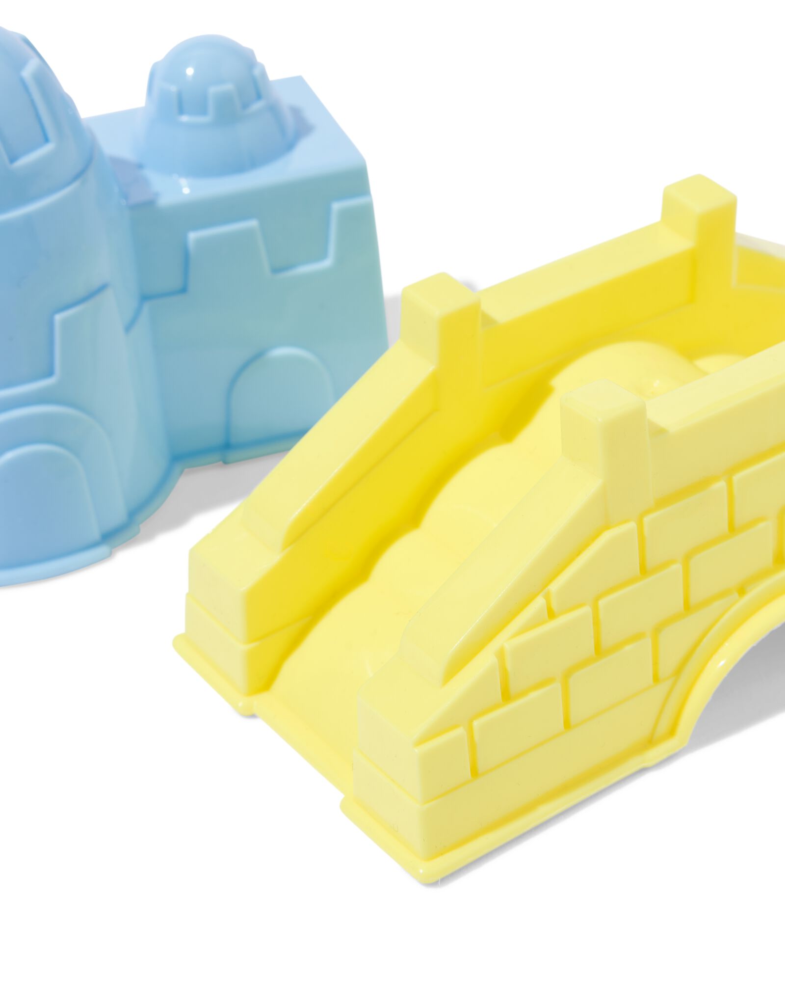 moules &agrave; sable plastique ch&acirc;teaux - 4 pi&egrave;ces - 15800072 - HEMA