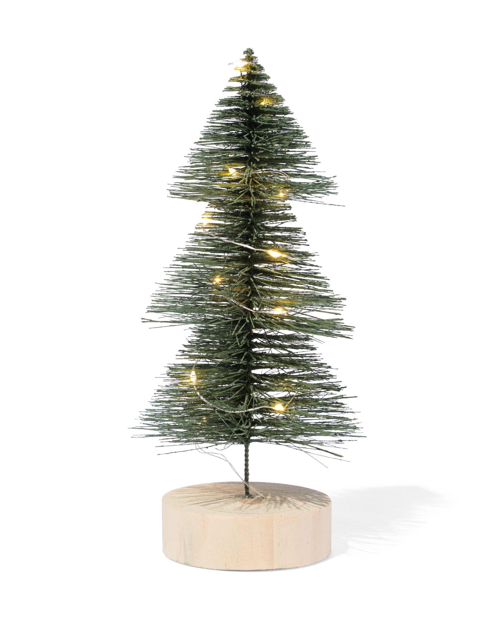 mini sapin de No&euml;l avec lumi&egrave;res led  - 25510035 - HEMA