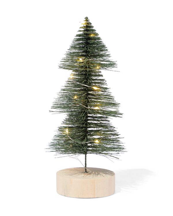 mini sapin de No&euml;l avec lumi&egrave;res led  - 25510035 - HEMA