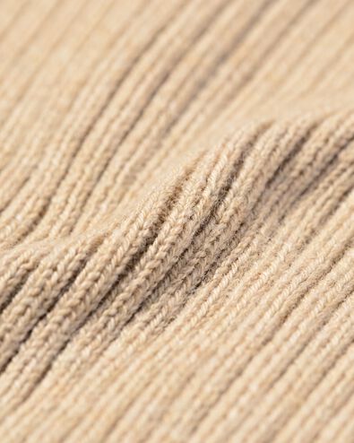 pull maill&eacute; avec col pour b&eacute;b&eacute; sable sable - 33073960SAND - HEMA