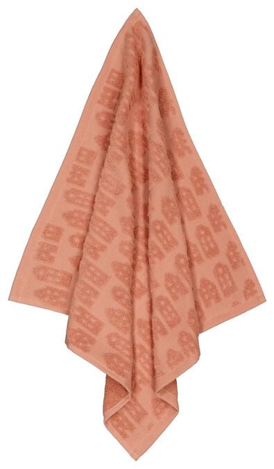 K&uuml;chenhandtuch, 50 x 50 cm, Baumwolle, rosa, H&auml;user - 5420092 - HEMA