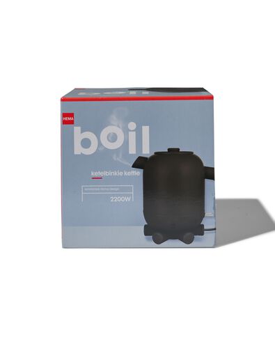bouilloire Ketelbinkie sans fil 1.2L noire - 80090041 - HEMA