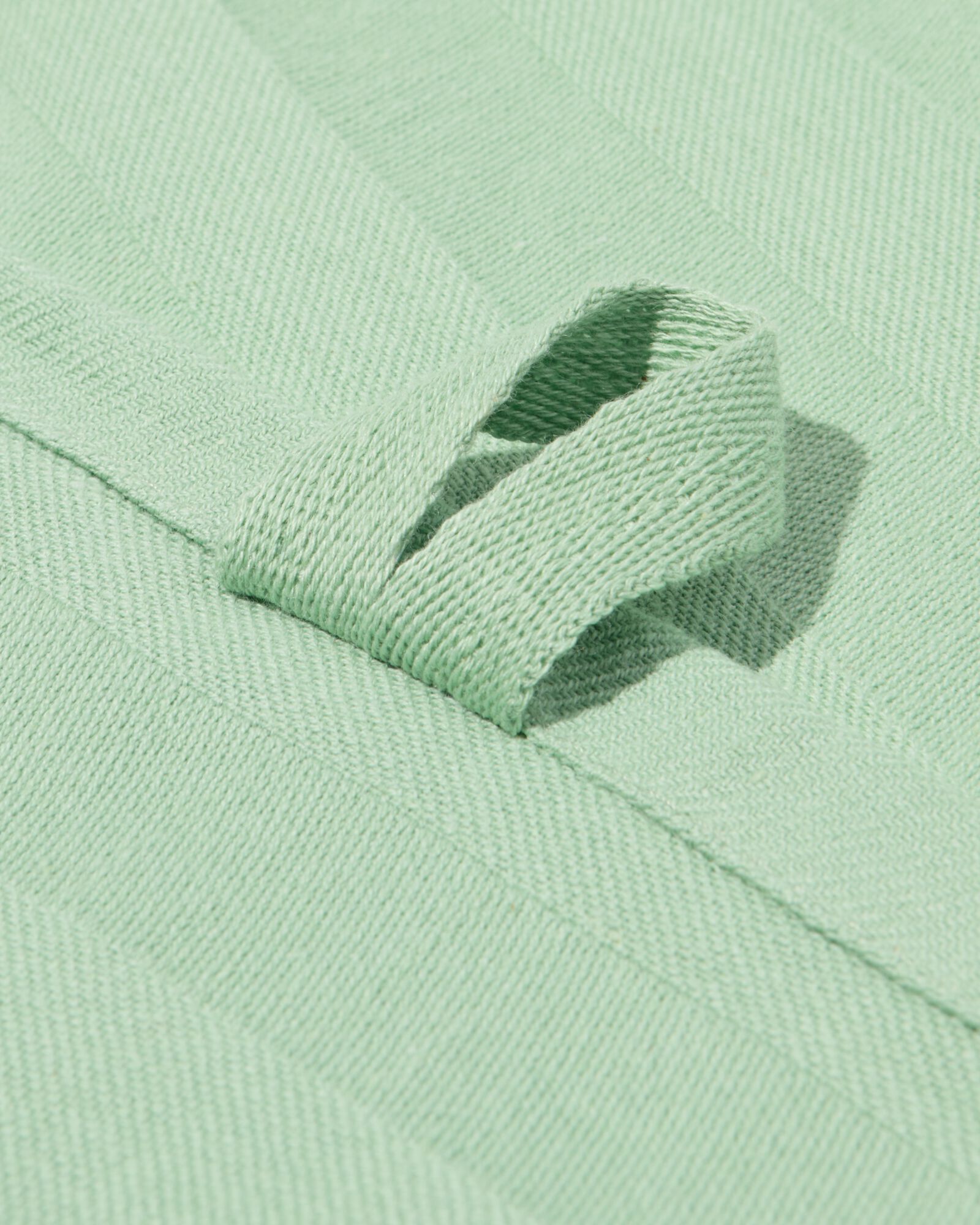 torchon 65x65cm coton vert moyen - 5400096 - HEMA