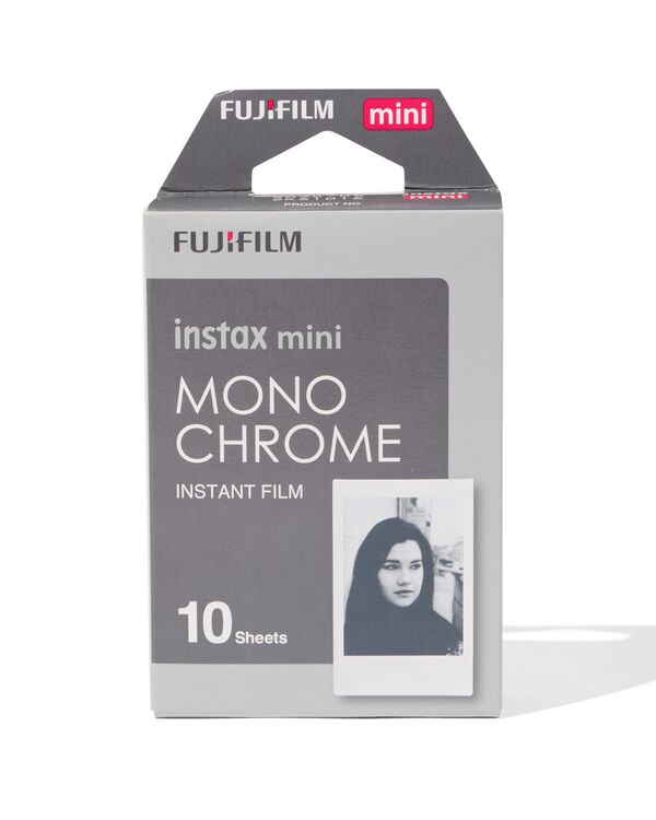 10 feuilles de papier photo Fujifilm instax mini monochrome - 60300393 - HEMA