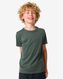 t-shirt de sport enfant sans coutures vert 158/164 - 36090289 - HEMA