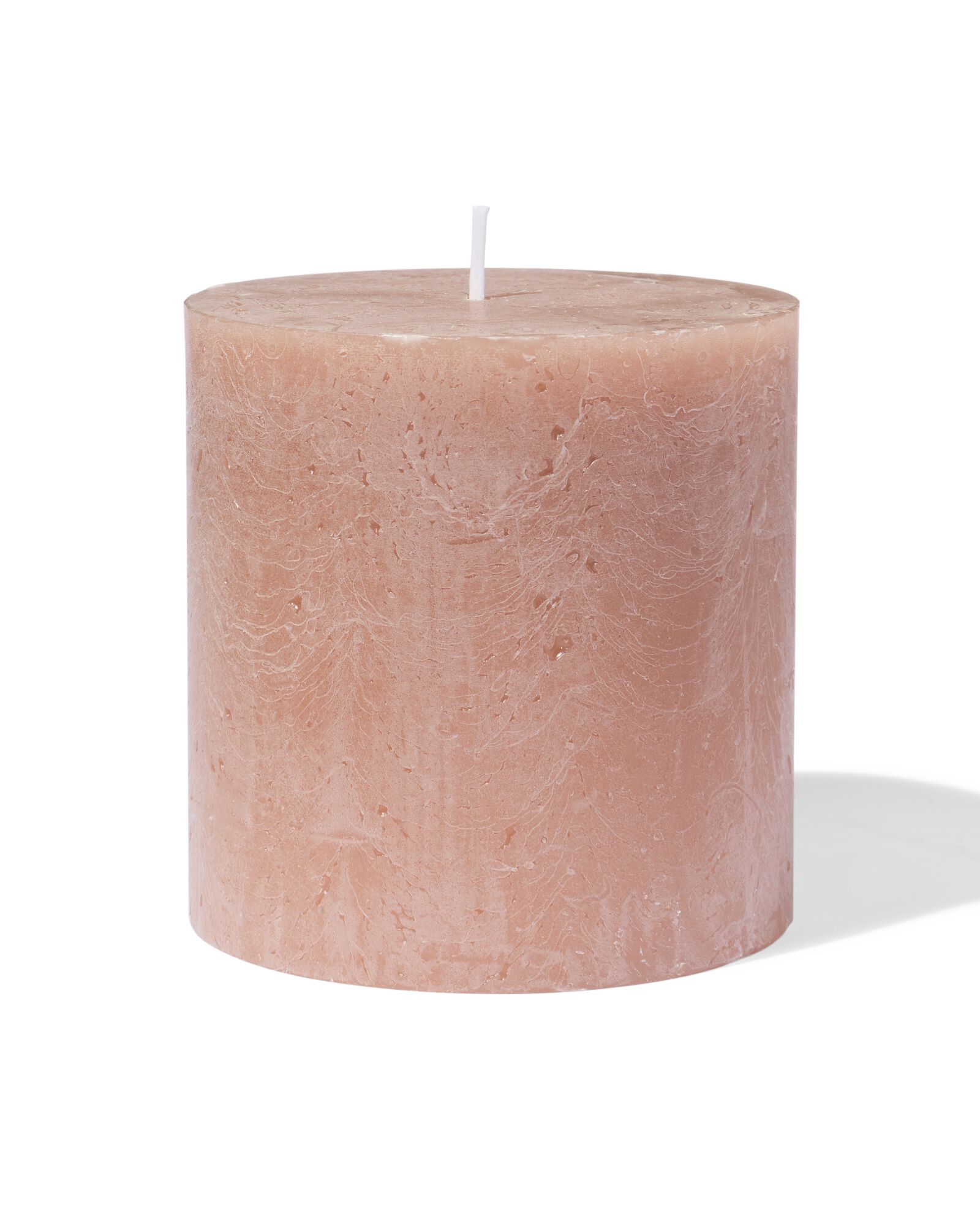 bougies rustiques marron 10 x 10 - 13504014 - HEMA