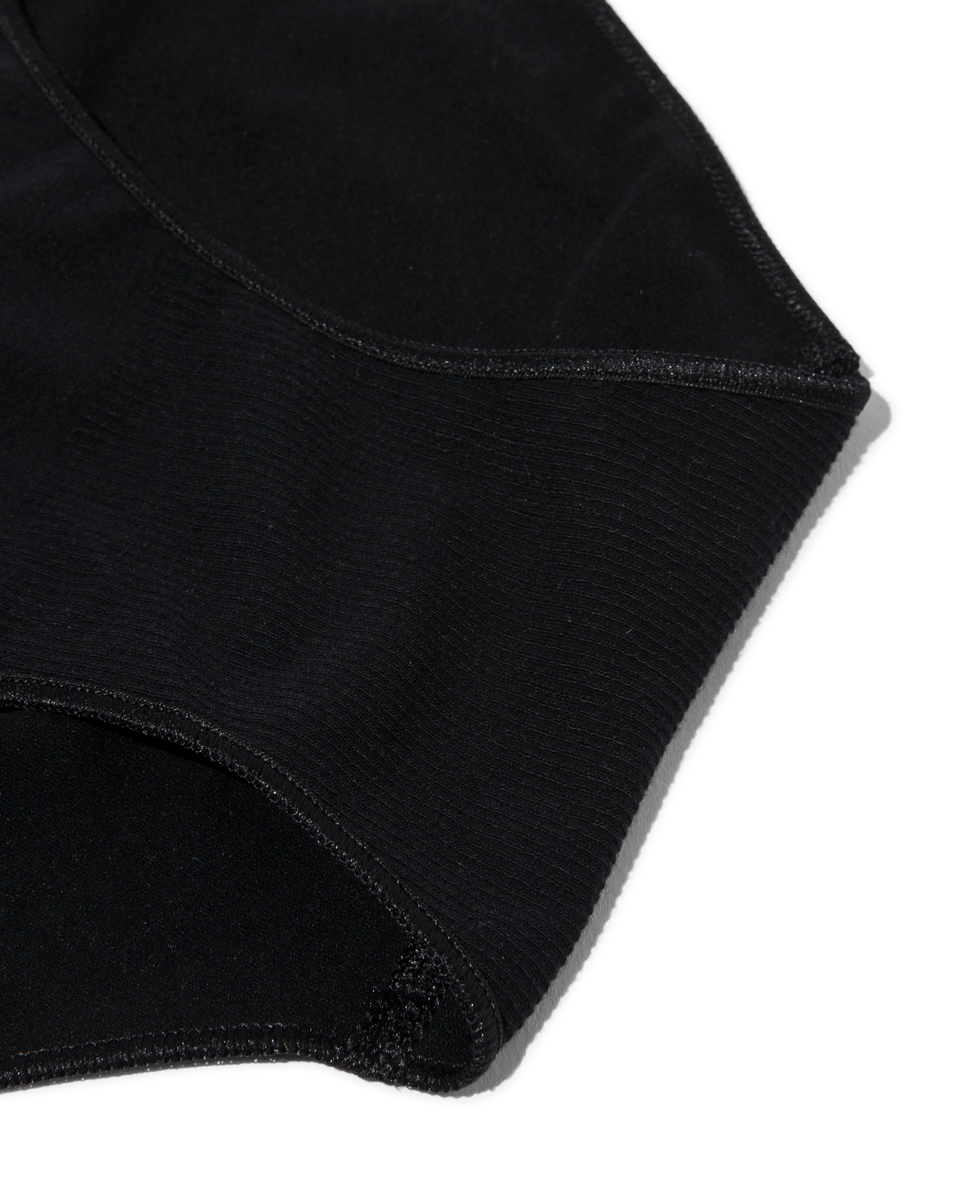 Slip femme sans coutures noir XL - 19600229 - HEMA