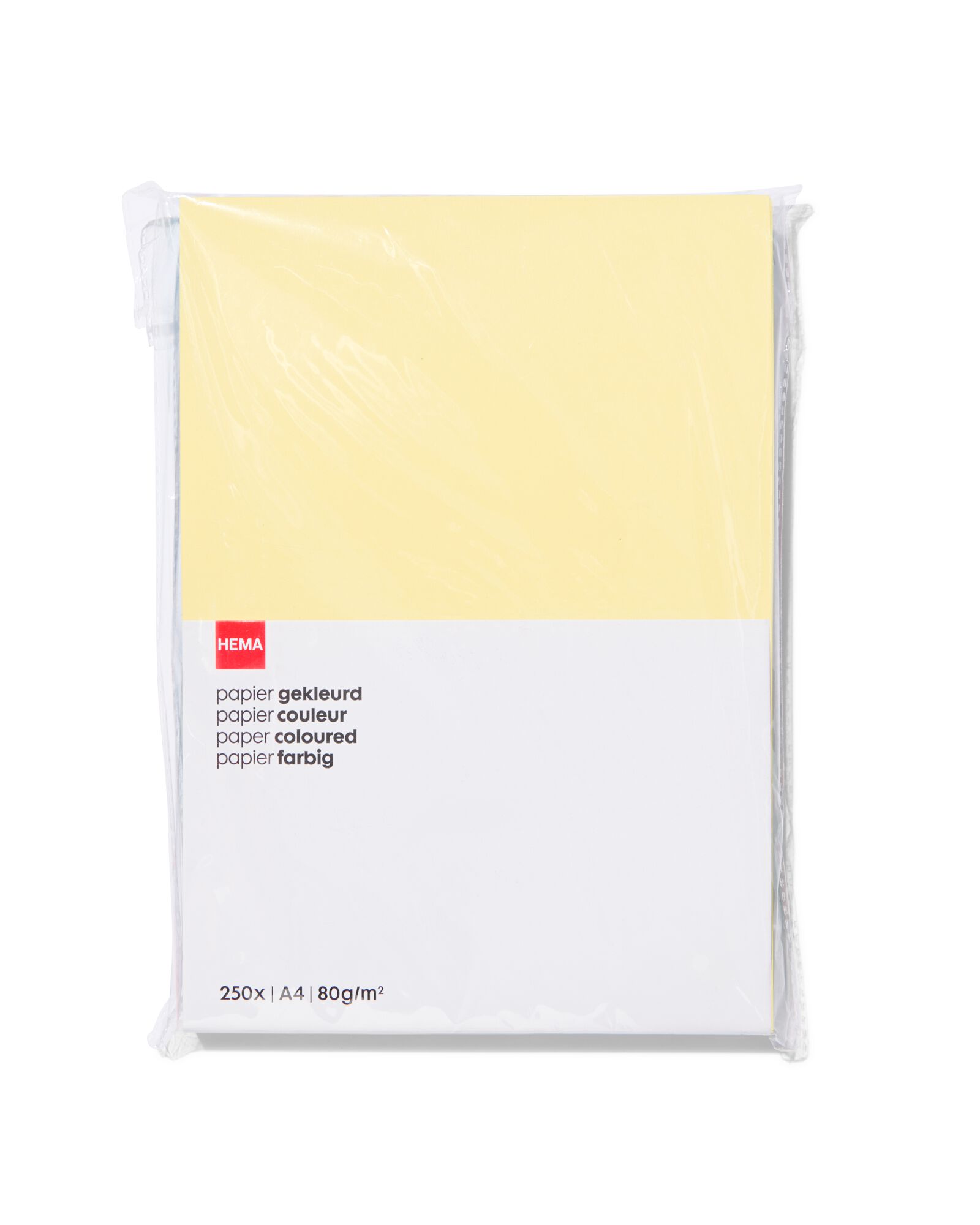 Kopierpapier, bunt, DIN A4, 250 Blatt - 14840182 - HEMA