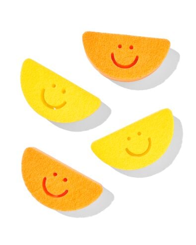 schuurspons - 4 stuks - 20500231 - HEMA