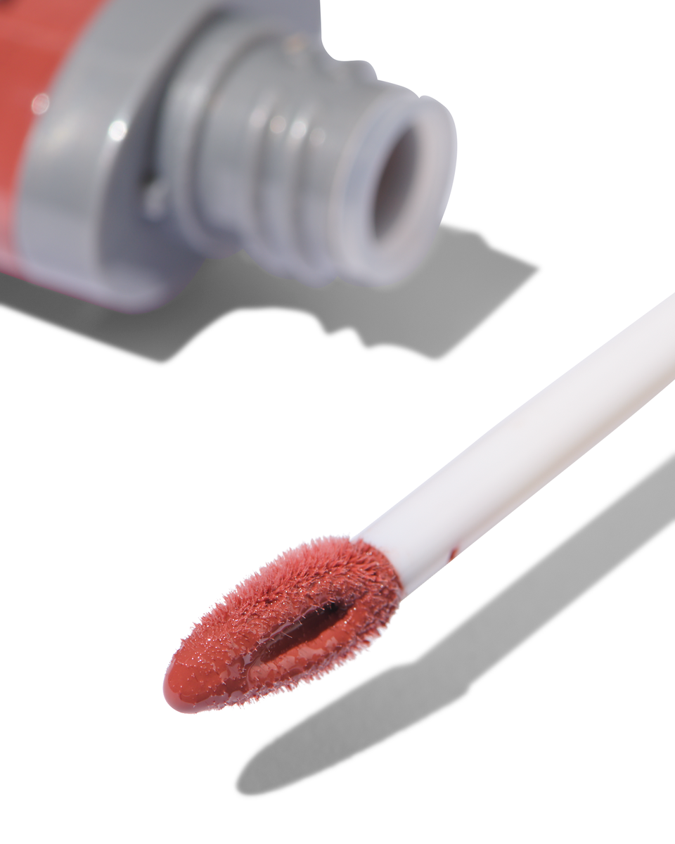 gloss à lèvres super brillant dark red - 11230271 - HEMA