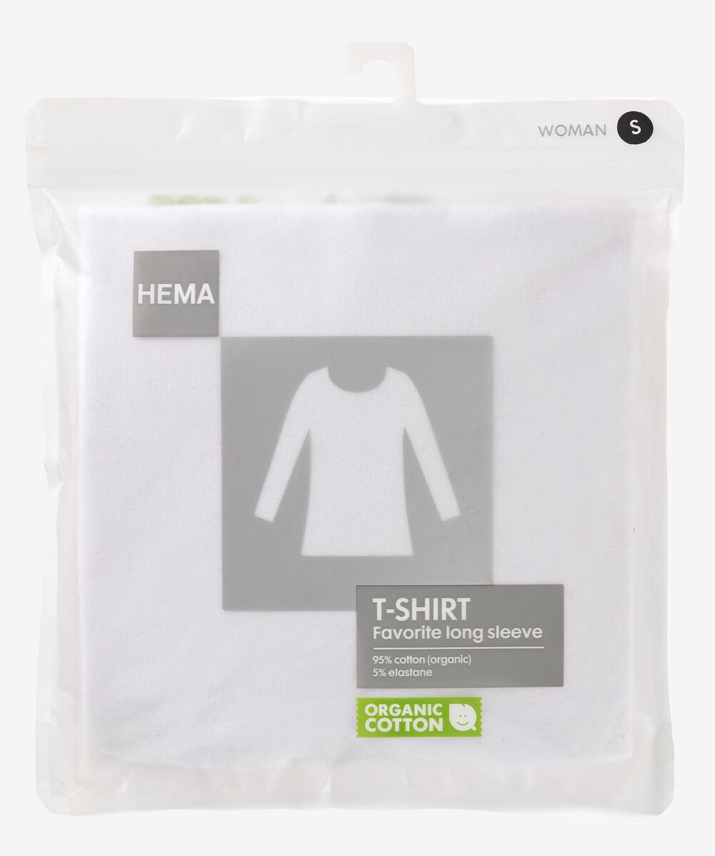 dames t-shirt wit XL - 36396080 - HEMA
