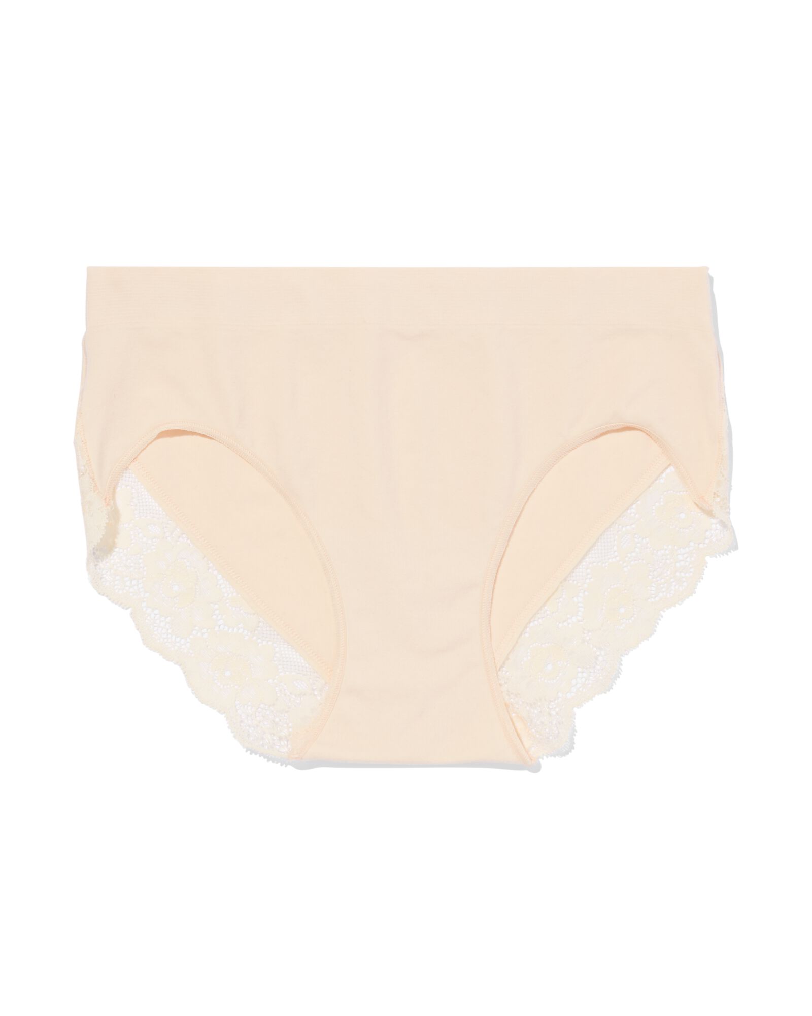 culotte hipster femme sans coutures microfibre avec dentelle naturel naturel - 19603044NATURAL - HEMA