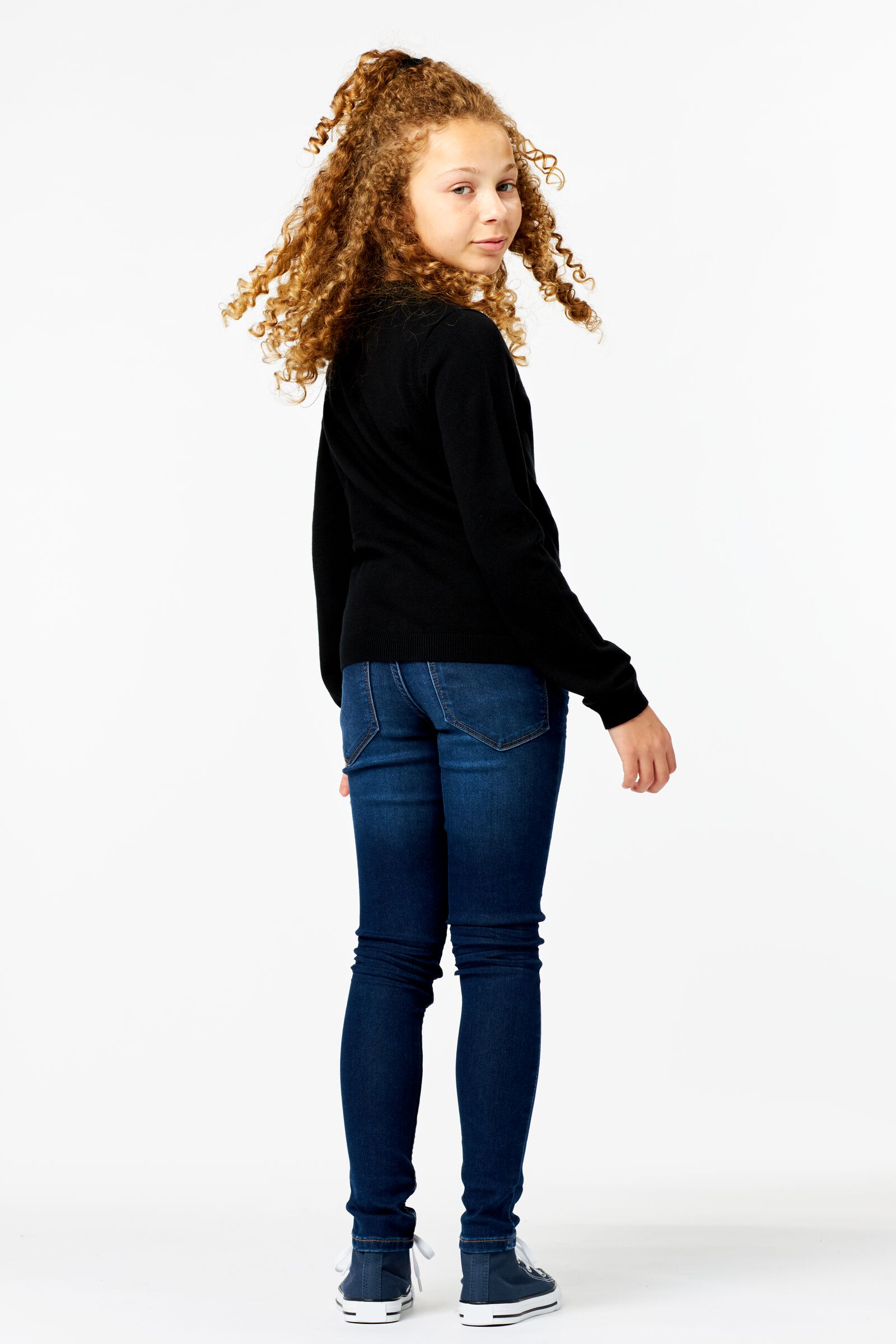 Kinder-Cardigan schwarz schwarz - 1000020542 - HEMA
