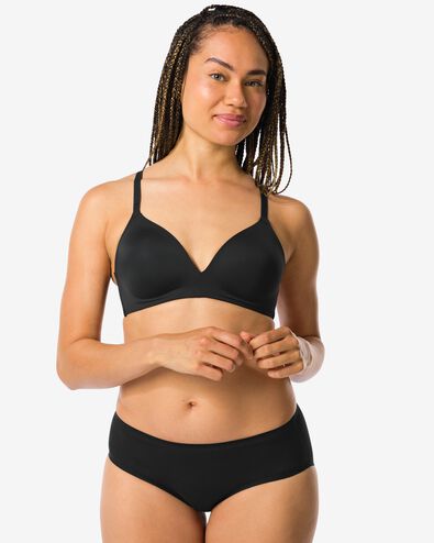 Damen Hipster Second Skin schwarz schwarz - 1000001908 - HEMA