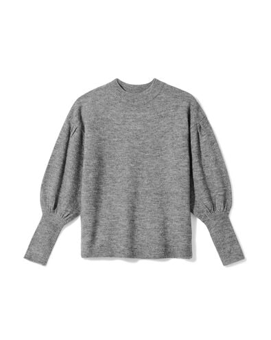 Damenpullover Havana mittelgrau mittelgrau - 36204740MIDGREY - HEMA