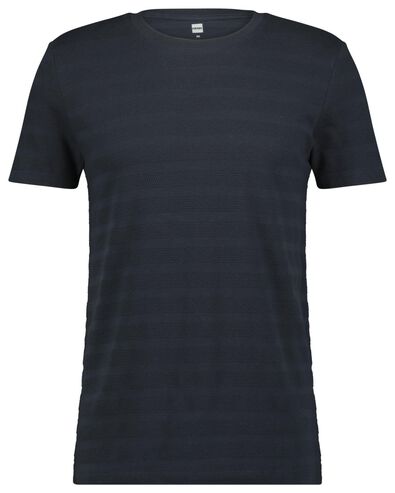 Herren-T-Shirt dunkelblau - 1000023614 - HEMA