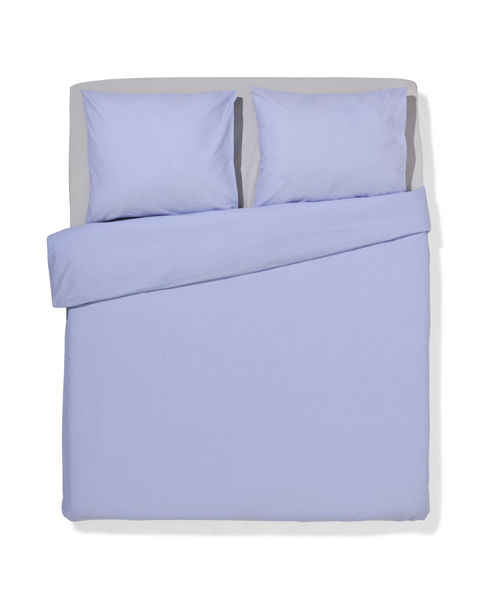 housse de couette 200x200/220 coton doux lavande - 5750171 - HEMA