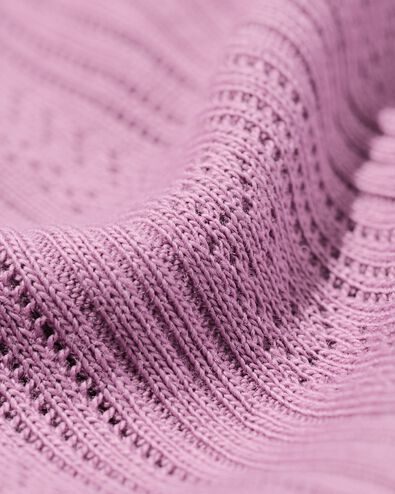 t-shirt enfant maille fine  violet - 30841252PURPLE - HEMA