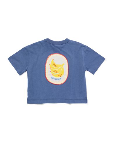 t-shirt b&eacute;b&eacute; jersey bleu bleu - 33187470BLUE - HEMA