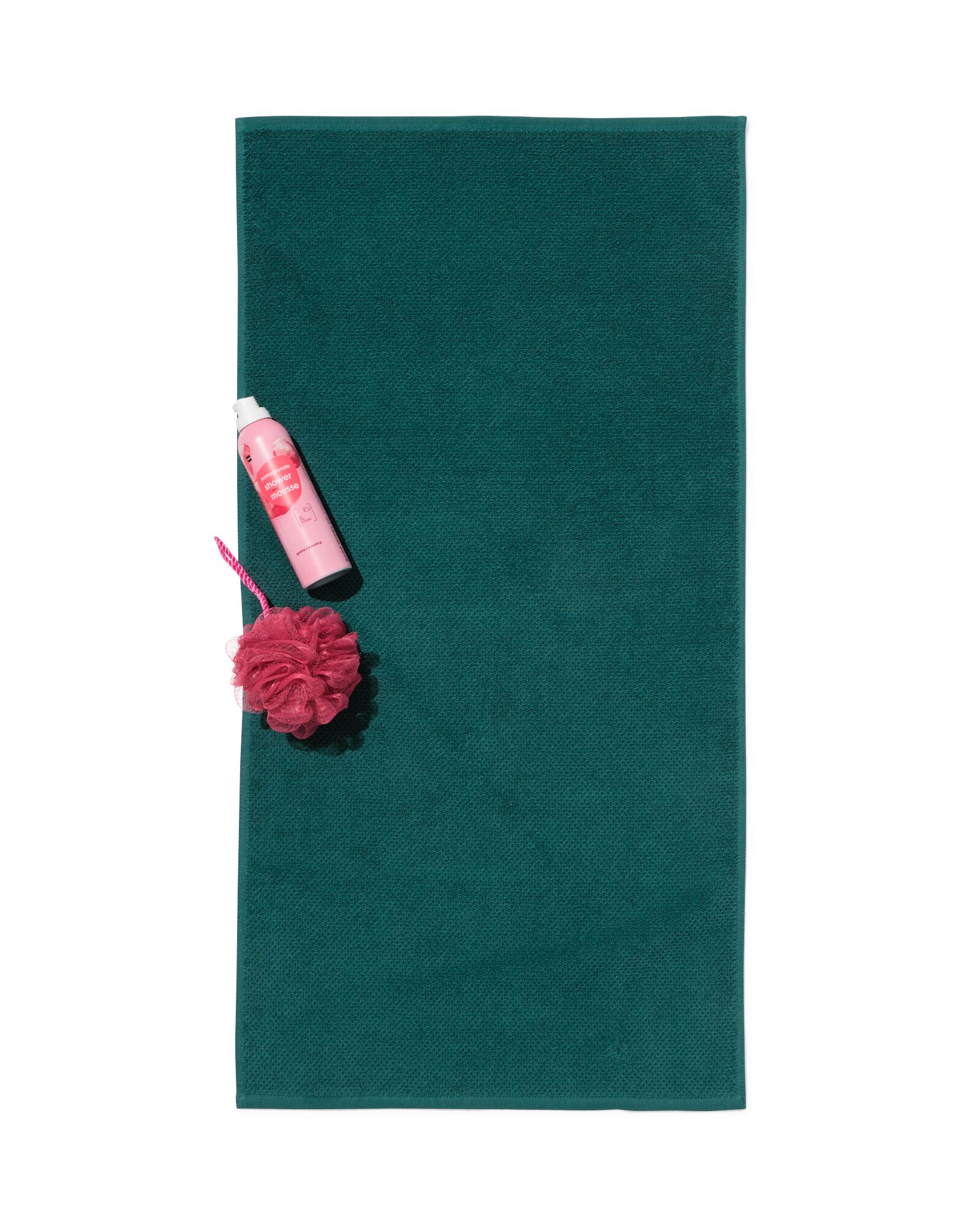 Handtuch, recycelt, Baumwolle gr&uuml;n gr&uuml;n - 2000000381 - HEMA